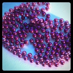 Two pink necklaces.   5